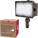 Elitexcel Dusk to Dawn Outdoor Security Flood Lights for Yard, Gen4 15W Industrial...