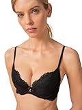 Gossard Superboost Plunge Black Lace Bra Plunge Women's Bra Black 38F