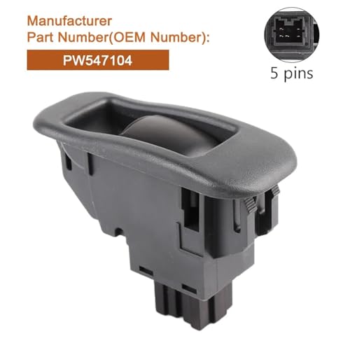 Interrupteur lève-vitre bloqué pour Mitsubishi Lancer solution PW547104 - 2