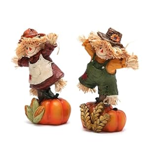 Hodao Collectible Thanksgiving Pumpkin Scarecrow Figurines Harvest Scarecrow Decoration Fall Decorations for Home Handcrafted Artistry Decor Thanksgiving Gifts Tabletop Decor Hodao Collectible Thanksgiving Pumpkin Scarecrow Figurines Harvest Scarecrow Decoration Fall Decorations for Home Handcrafted Artistry Decor Thanksgiving Gifts Tabletop Decor