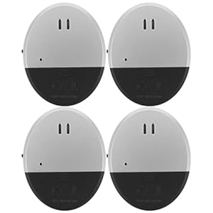 PLAFOPE 4 Stück Glasbruchmelder Alarmgerät