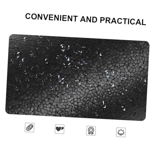 Rodillo de Yoga Semicircular de Densidad Alta Negro para Masaje y Alivio Muscular (45cm) miniatura 6