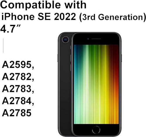 Ll Trader - Schermo Touch Screen Di Ricambio Per Iphone Se 2022 3ª Generazione Nero Lcd Digitalizzatore Con Strumenti Di Riparazione U01 - 2