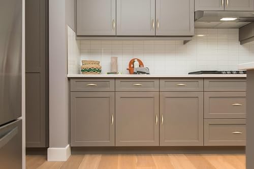 Image of Ravinte 15 Pack 3 Inch Kitchen Cabinet Handles Champagne Bronze Cabinet Pulls Drawer Pulls Kitchen Hardware