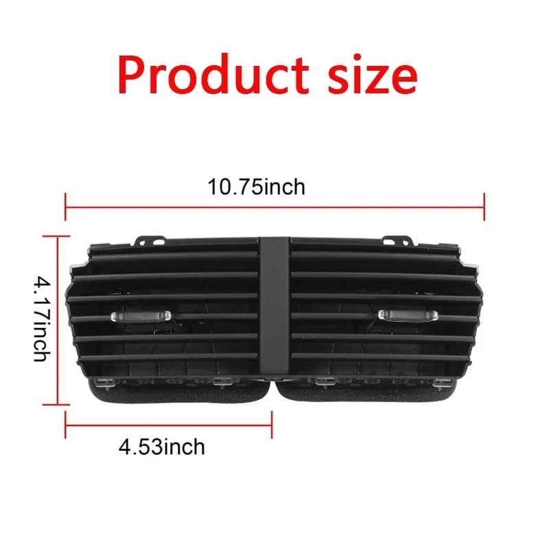 Rejilla aire frontal para Ford Explorer 2016-2019 de panel central 3