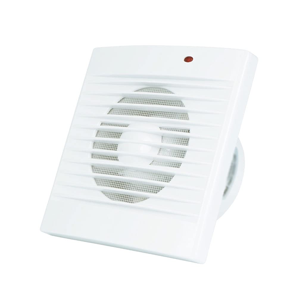 Ventola di scarico silenziosa 220 V 110 V estrattore d'aria per cucina bagno WC montaggio a parete ventilatore per uso domestico, design compatto
