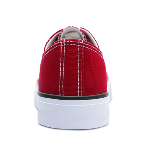 Image of Obtaom Unisex Canvas Shoes Low Top Fashion Sneakers Slip on Walking Shoe