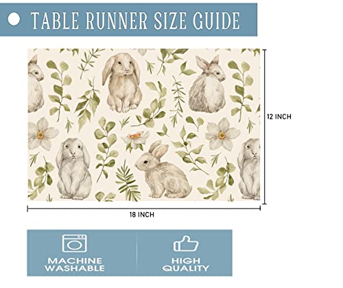 Dsben DS-PM-23EAST-03 Easter Rabbits Placemats Set Of 4,Bunny thumb #6
