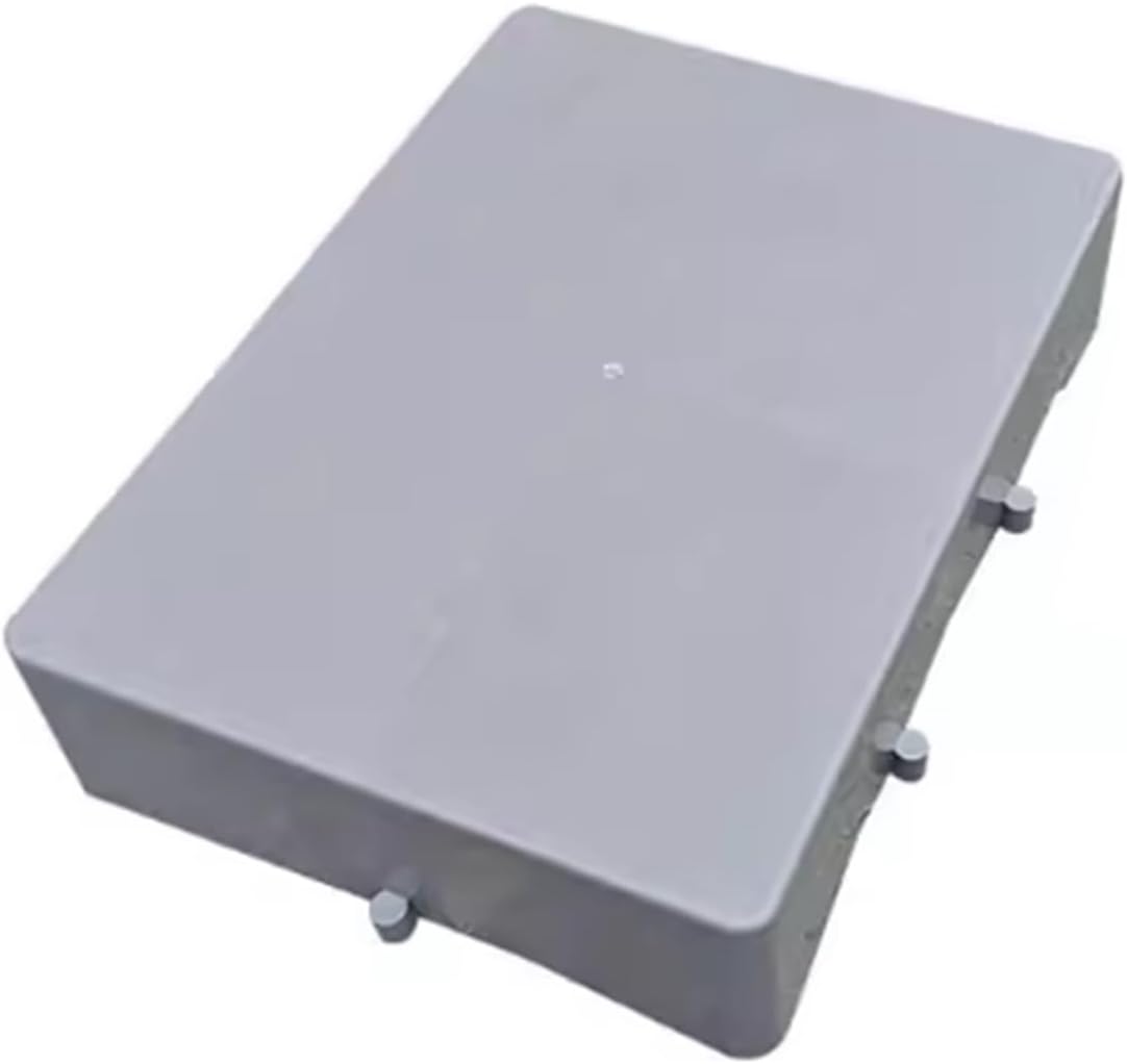 Plastic Pallets, Lightweight Modular Interlocking Storage Pads, HDPE Waterproof Grid Ventilation Floor Pallet, for Warehouses, Factory, Workshop(Blue,50x40x10cm)