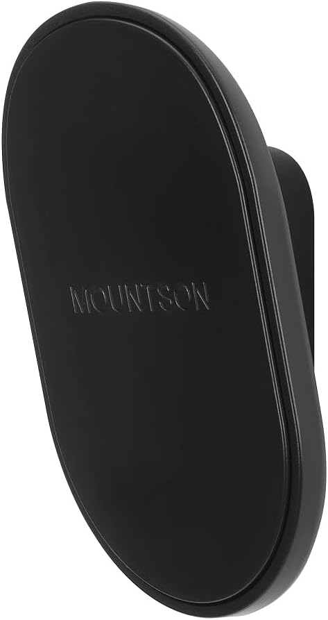 Mountson Premium Wall Mount Compatible with Sonos Move and Sonos Move 2 (Twin Pack, Black)