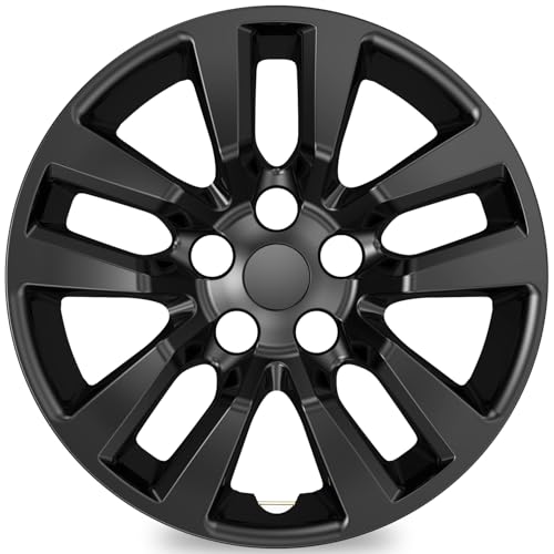 TangMiGe 4-Pack Hubcaps Wheel Covers Compatible with Nissan Altima Sedan 2013 2014 2015 2016 2017 2018 40315-3TM0B 16 inch 16 (Black Color)