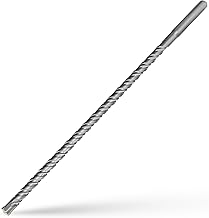 CSOOM SDS Plus Drill Bit 10 x 310 mm, Professional Concrete Drill, Ideal for Drilling in Stone, Concrete, Natural Stone, Brick Wall