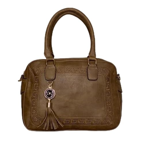 Bolsa feminina, transversal, tiracolo, (marrom)