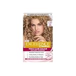 L'Oréal Paris Excellence Crème Permanent Hair Dye, Radiant At-Home Hair Colour with up to 100% Grey Coverage, Pro-Keratin, Up to 8 Weeks of Colour, Colour: 7.31 Natural Dark Caramel Blonde