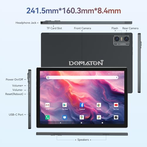 Domaton Android 14 Tablet 2024 Newest Tablets thumb #5