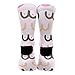 All Season socks For Women, Fashionable Personality Soft Non-Slip Socks For Men And Women Compatible with Abstract Breasts Boobs Pattern Pink