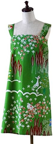 MOOMIN ( Moomin ) Tribute Works apron Green by who is in here