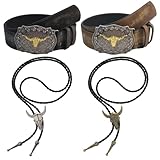 Ya en mundofriki.es: Cinturón De Mezclilla De 4 Piezas: Cuerda De Cuero, Cinturón De Estilo Punk Retro, Decoración De Estilo Occidental, Ropa Juvenil De Moda Con Accesorios A Juego.