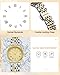 Imagen de CIVO Reloj Mujer Dorado Pequeño: Acero Inoxidable Elegante