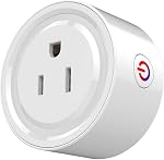 Zigbee Smart Plug, Prakriti Smart Zigbee Plugs | Compatabile with Google Assistant, Alexa, Hubitat (2 Pack)