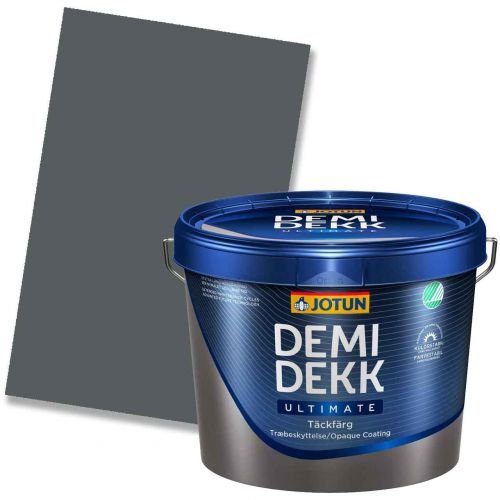 JOTUN DEMIDEKK ULTIMATE TÄCKFÄRG Holzfarbe RAL 7012 Basaltgrau 3l