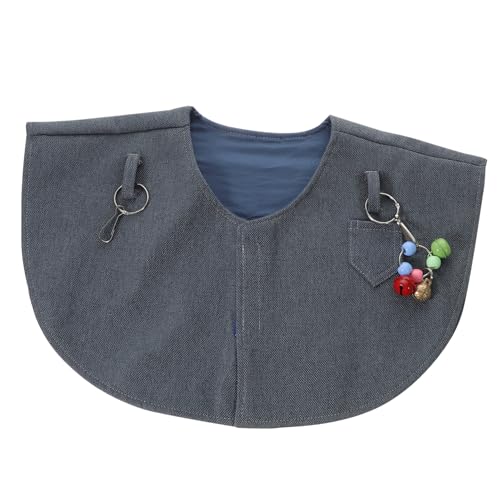 VICASKY 1Pc Parrot Diaper Shoulder Protector Cloth Pad for Training Protection Bright Color Fine Texture for Parakeets Cockatiels