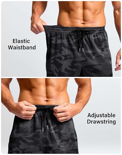 Image of G Gradual Men's Athletic Workout Shorts with Pockets 5 inch /7 inch /9 inch Lightweight Quick Dry Gym Basketball Running Shorts for Men