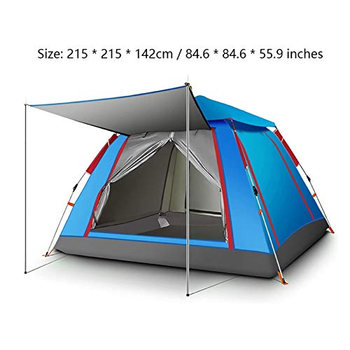 Carpa GeRRiT para 3-4 Personas Camping Resistente al Viento miniatura 3