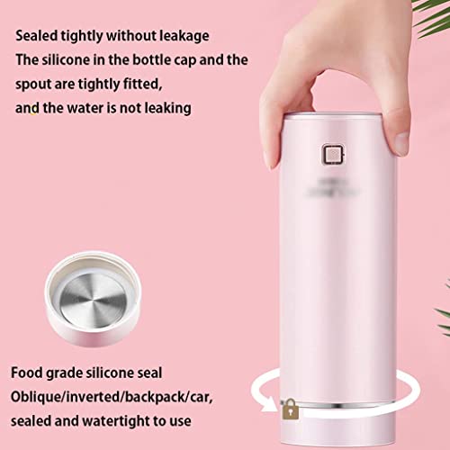 Hervidor eléctrico portátil LIOONS 350ml acero inoxidable miniatura 4
