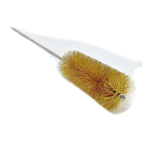 GULUANT Replacement 1-1/2 Inch x 16 Inch Brass Tube Brush for Superior Pads and Abrasives S1605