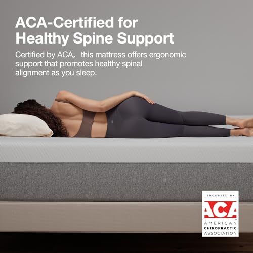 Image of Novilla 14 Inch Full Size Gel Memory Foam Mattress in a Box, Motion Isolation & Edge Support, Grey, CertiPUR-US Certified