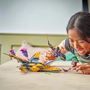 Amazon.co.jp - レゴ® ニンジャゴー ラズとエリンの スーパーストームジェット 71833