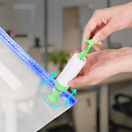 Lysee 3D Printer Parts & Accessories - Dryer Safekeeping Humidity Resistant Vacuum Storage Bag That Keep Filament Dry for 3D Printer PLA ABS Filament - (Color: 20 Bags 1 Pump)