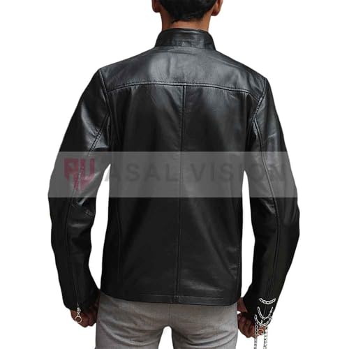 Men Stranger Eddie Things Munson Season 4 Genuine Leather Black Jacket4