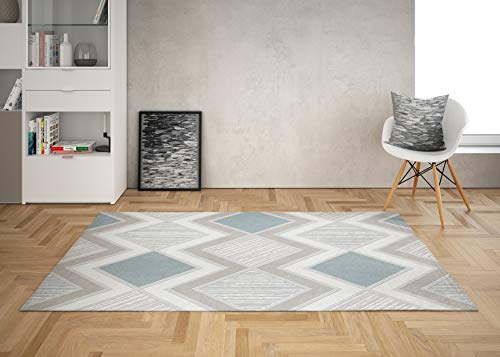 Oedim Alfombra Mosaico para Habitaciones PVC | 95 x 95 cm | Moqueta PVC | Suelo vinílico | Decoración del Hogar | Suelo Sintasol | Suelo de Protección |