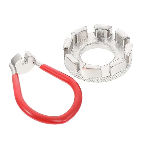 VICASKY 孔自転車スポーク?手 なスチール製のホイール修理ツール 滑らかな表面で手を傷めない サイクリング愛好者に リムの歪みを修正す