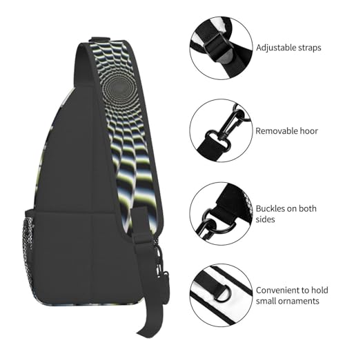 Bolso Cruzado Masculino Tipo Sling para Senderismo miniatura 5
