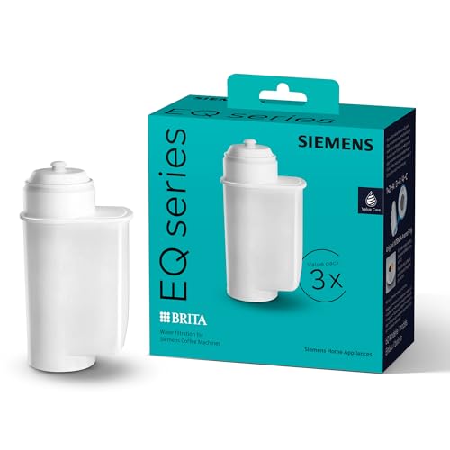 Siemens BRITA Intenza Wasserfilter TZ70033A, 3 Stück, verringert den Kalkgehalt des Wassers, passend für Kaffeevollautomaten der EQ Reihe, sowie Einbauvollautomaten Siemens BRITA Intenza Wasserfilter TZ70033A, 3 Stück, verringert den Kalkgehalt des Wassers, passend für Kaffeevollautomaten der EQ Reihe, sowie Einbauvollautomaten