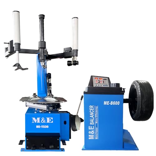 KATOOL Tire Changer Machine with Bead Blaster Tire Changer Wheel Balancer Machine Combo Tire Machine Combo