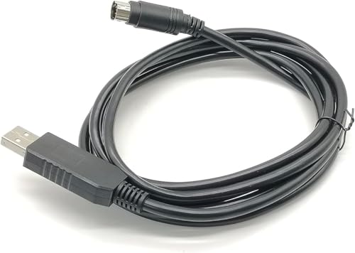 Pidwaok Câble de communication USB vers MD4 pour titrateur Schott TitroLine Easy Titrator, 1,8 m