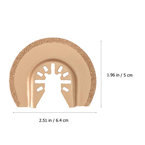 Hemoton 2 PeÃ§as de LÃ¢minas de Ferramenta Oscilante de Carboneto Kits de AcessÃ³rios LÃ¢minas de Se