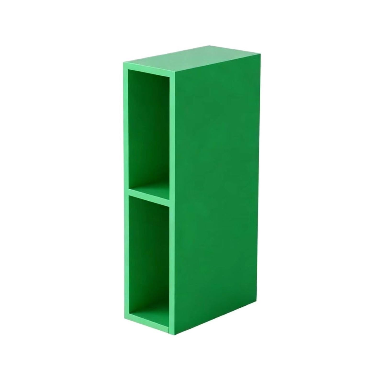 Shihan-2015 Bookcase Narrow Freestanding Wooden Bookshelf Kitchen Minimalist Crevice Storage Unit Display Shelf(Green)