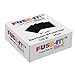6 inch Black Fusible Glass Squares COE 96-4 Pack