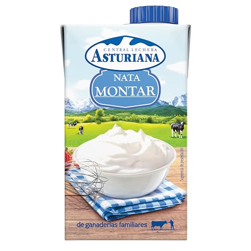 Central Lechera Asturiana Nata para Montar, 35% MG, Brik 500ml