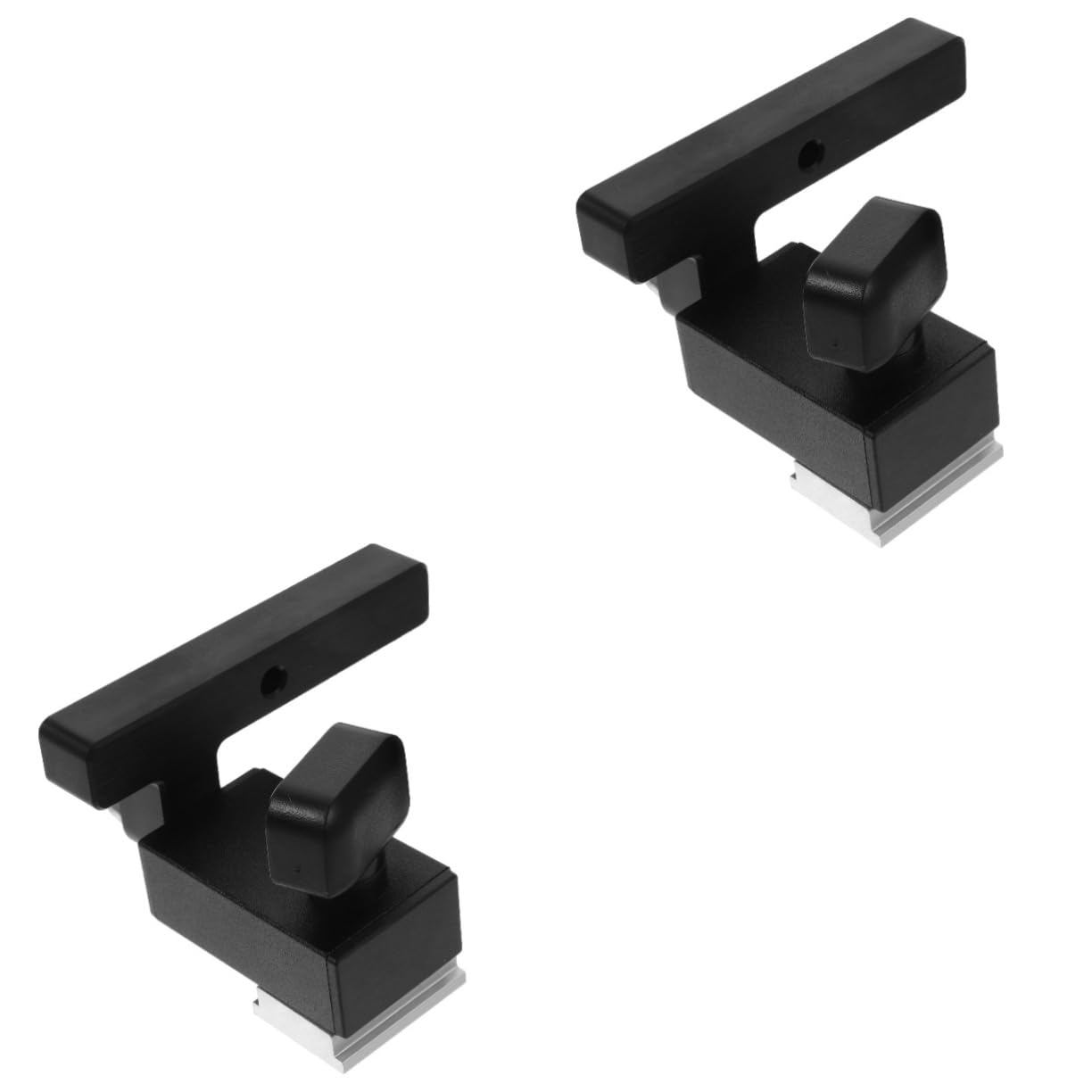 DOITOOL 2pcs Chute Stopper T Slot Bolts T Track Accessories Aluminum Alloy T-Track Supply Refit Tool