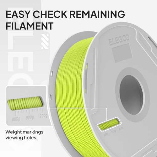 Image of ELEGOO Reusable Filament Spool, Detachable Reel Holder for Refill Filament Easy Installation Fits PLA /PETG /ABS, Compatiible with Most FDM 3D Printers