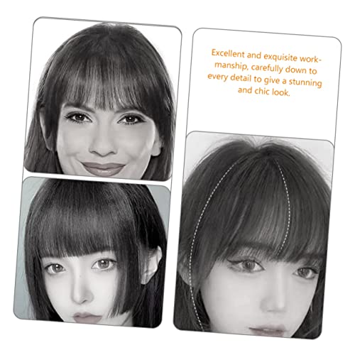 POPETPOP Parrucche con Frangia 3Pcs Air Bangs