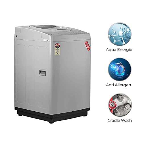 Image of IFB 6.5 kg Fully-Automatic Top Loading Washing Machine Appliance (TL-RDW 6.5kg Aqua, Ivory White, Aqua Energie water softener)