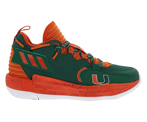 Adidas Sm Dame 7 Extply Unisex Shoes Size 12.5, Color: Green/Orange