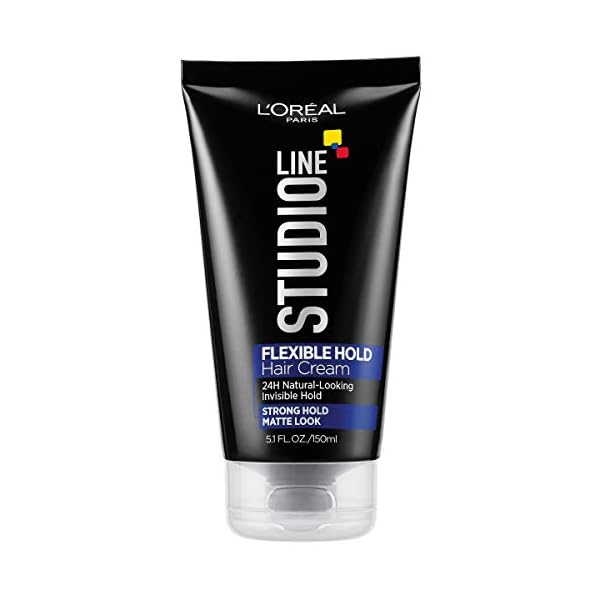 LOreal-Paris-Hair-Care-Studio-Line-Flexible-Strong-Hold-Cream-509-Fluid-Ounce L'Oreal Paris Hair Care Studio Line Flexible Strong Hold Cream, 5.09 Fluid Ounce